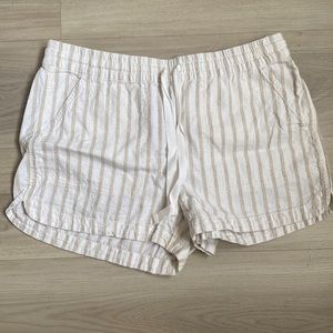 NWOT WOMENS STRIPED JCREW SHORTS
